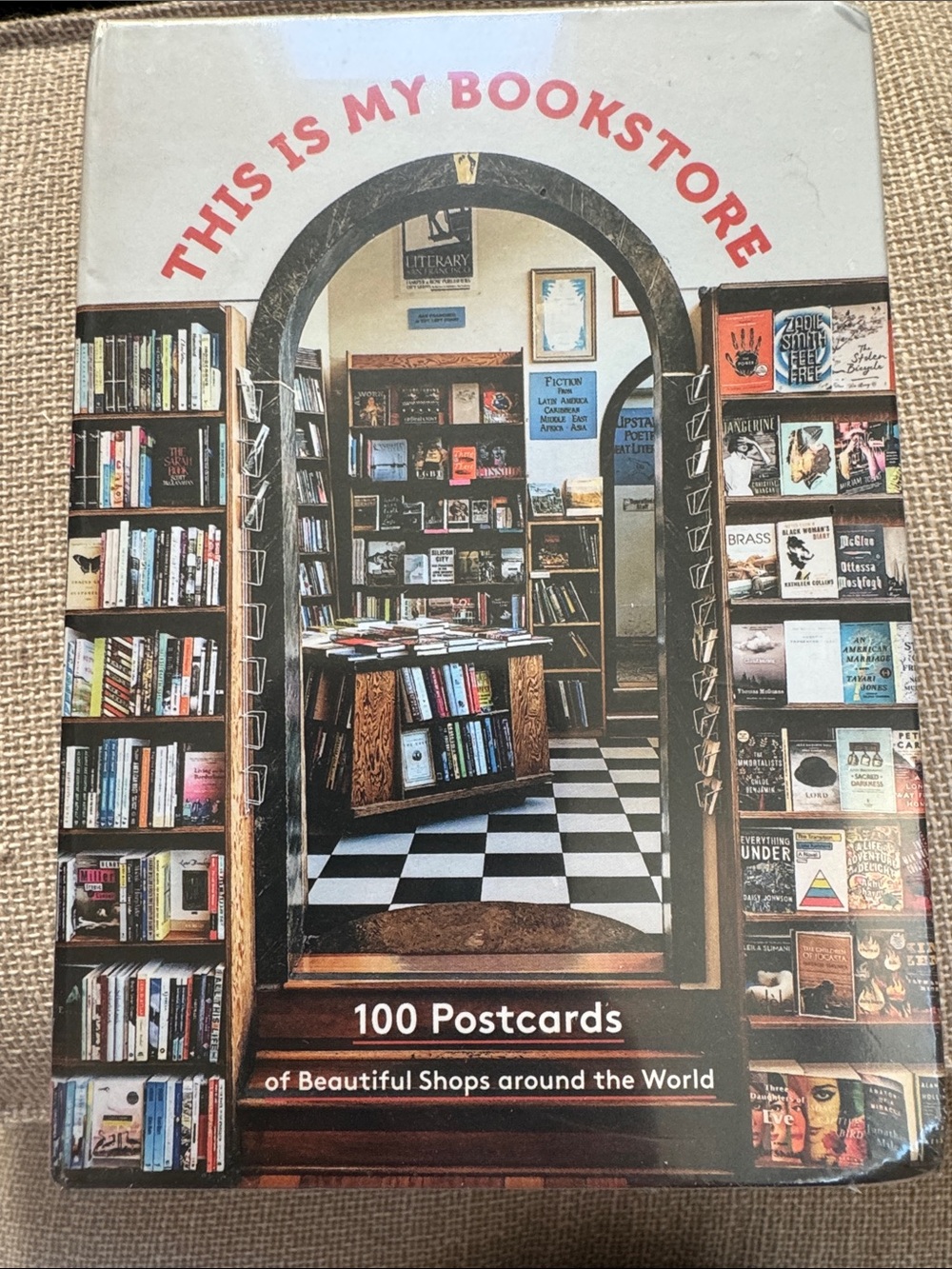 This Is My Bookstore Postcard Set — Multicolor